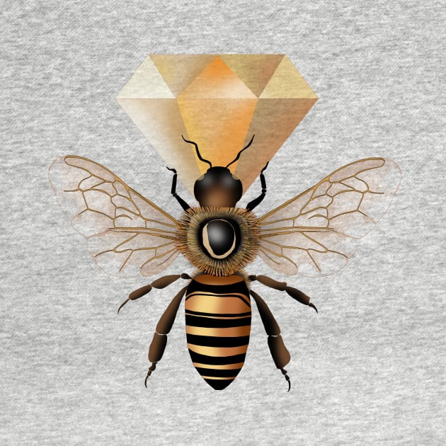 Golden- Queen Bee by BrendaErickson
